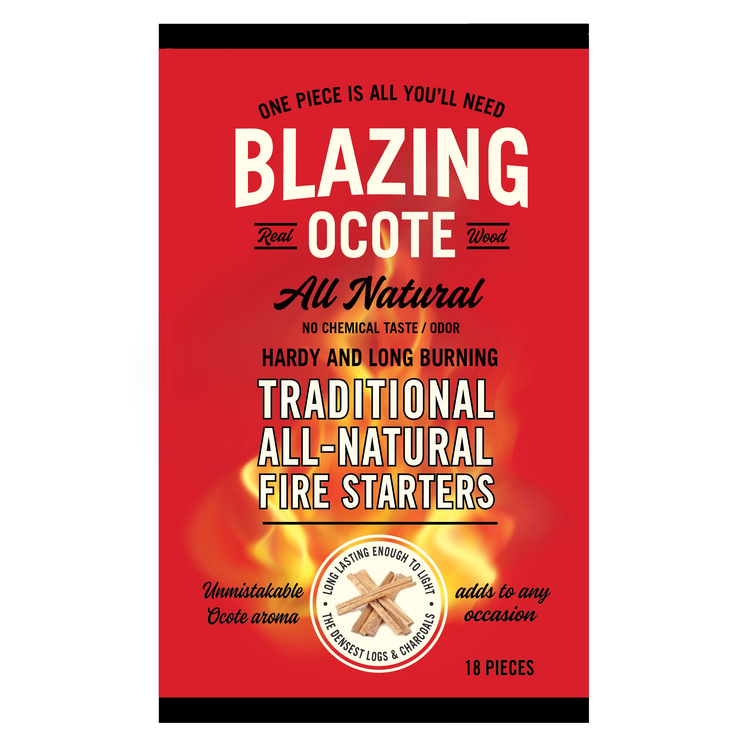 All Natural Fire Starter - Real Ocote - 18 pieces